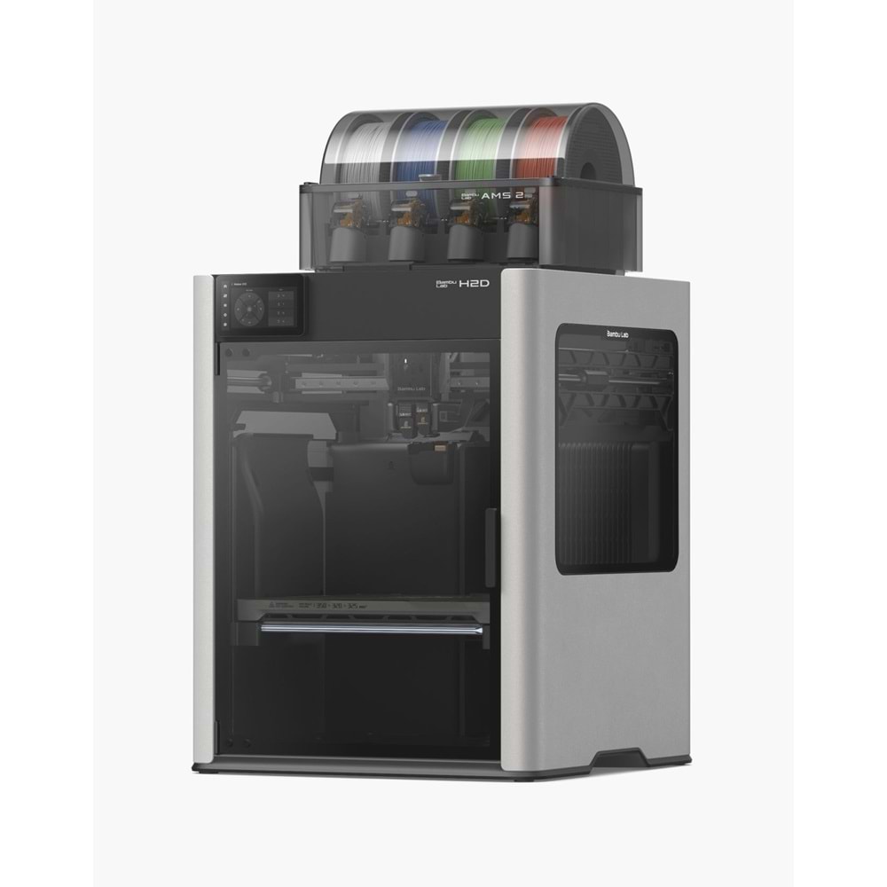 Bambu Lab H2D Combo 3D Yazıcı - Stoktan Teslim