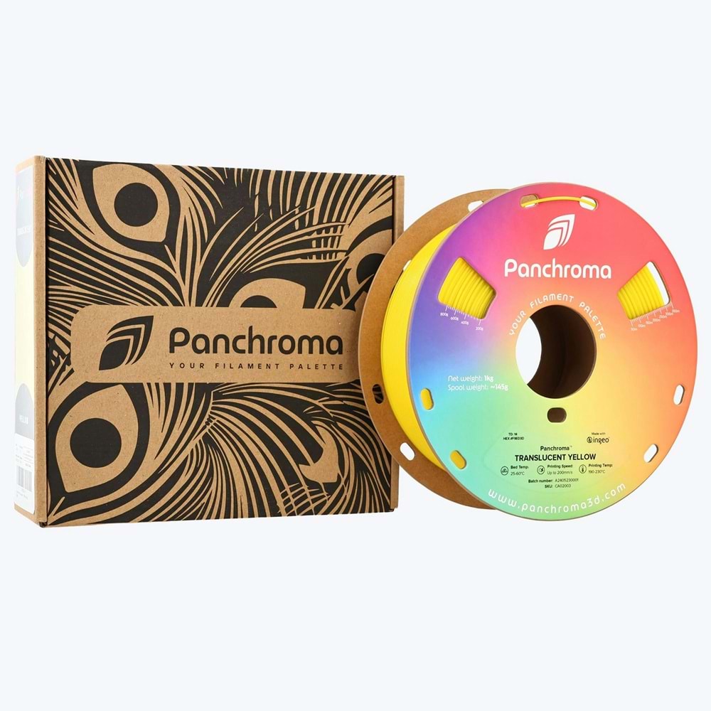 Panchroma PLA Translucent Filament Sarı