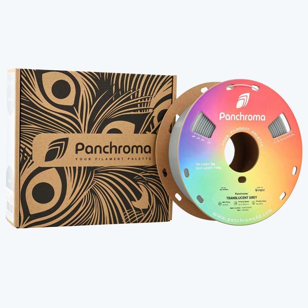 Panchroma PLA Translucent Filament Gri