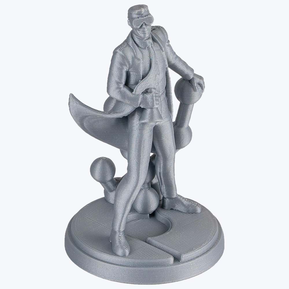 Panchroma PLA Filament Metalik Gümüş - 1 kg 1.75mm