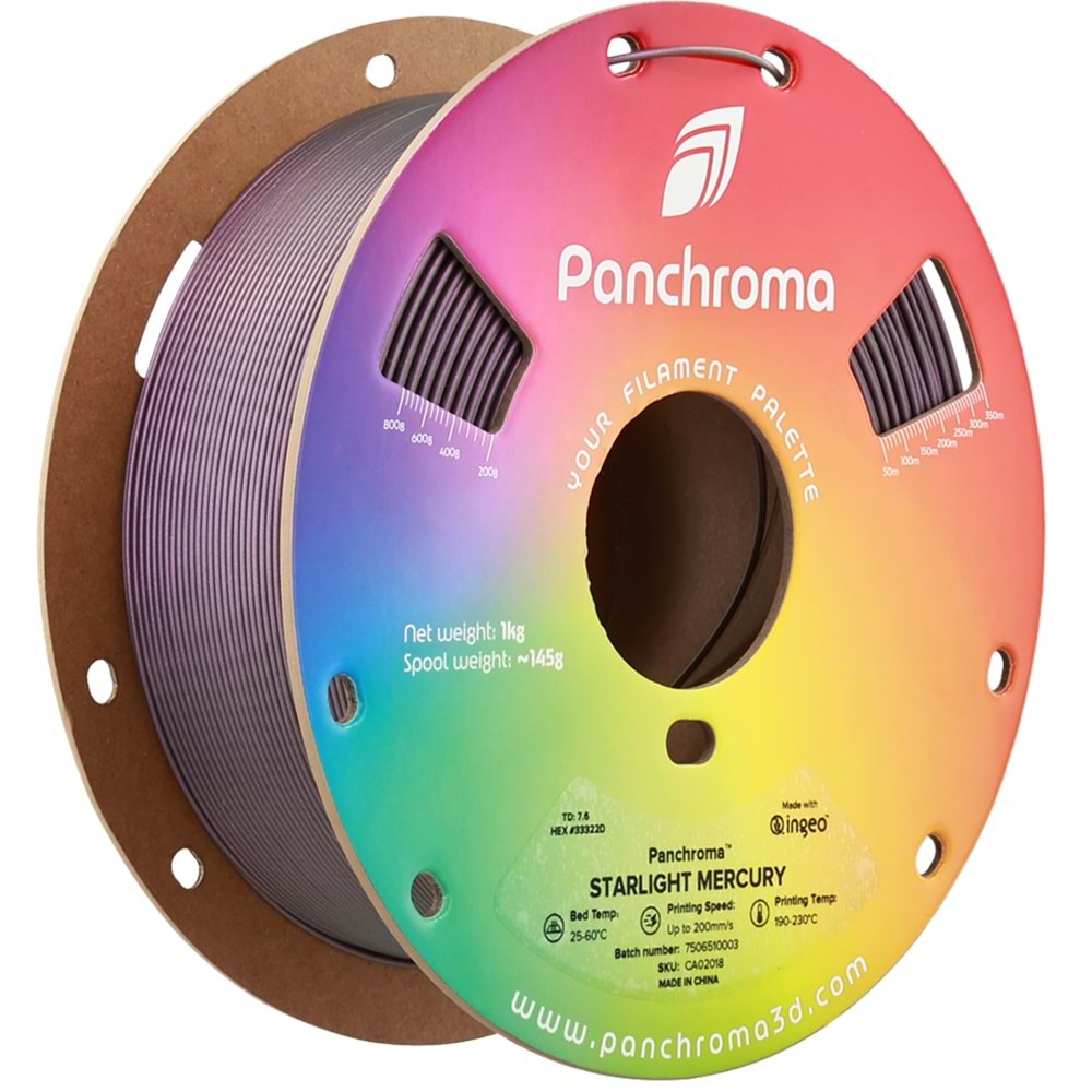 Panchroma PLA Starlight Filament Merkür