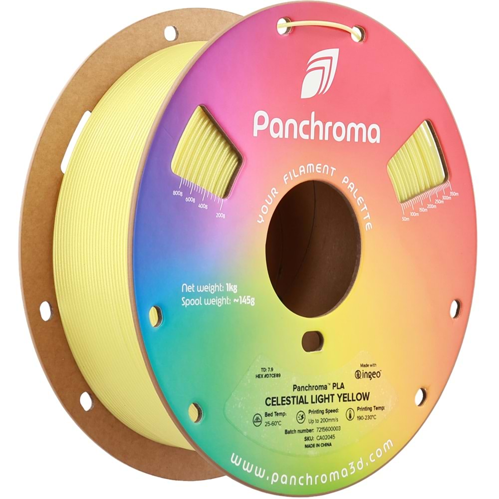 Panchroma PLA Filament Celestial Açık Sarı