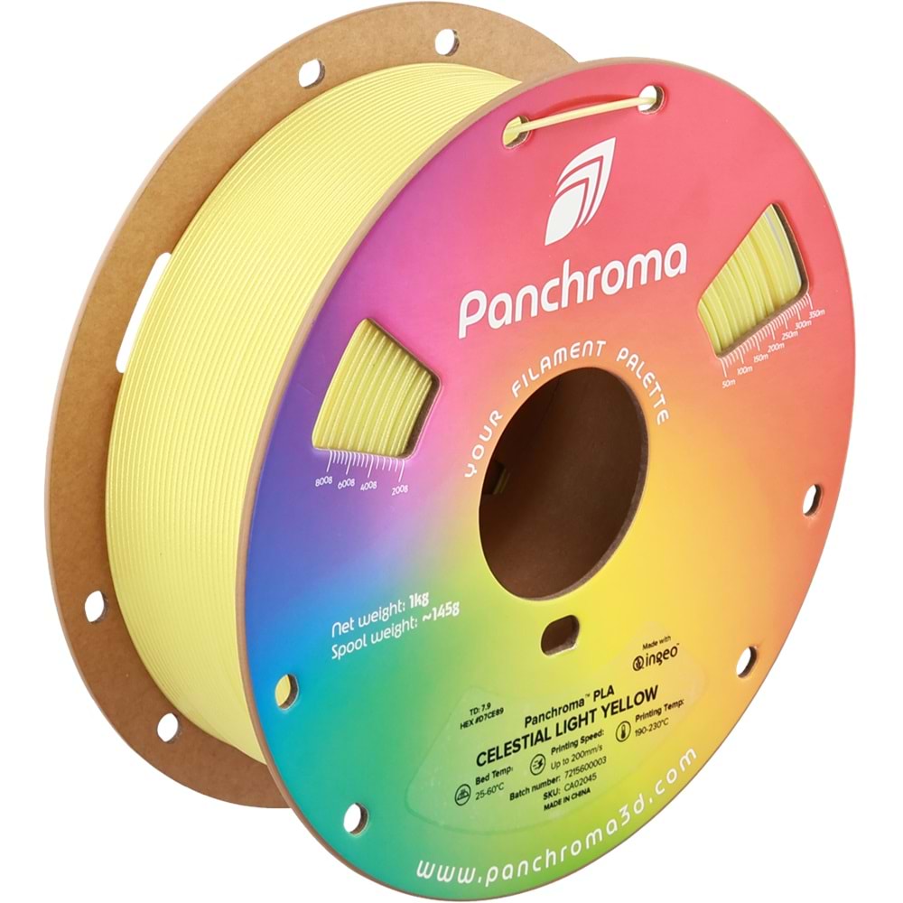Panchroma PLA Filament Celestial Açık Sarı