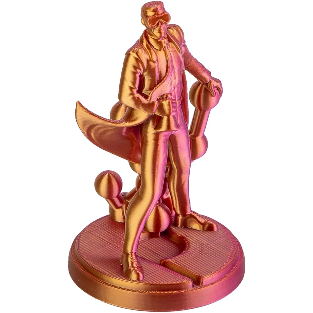 Panchroma Dual Silk Banquet PLA Filament | Altın - Macenta