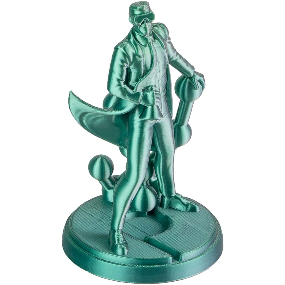 Panchroma Dual Silk Jadeite PLA | Yeşil - Krom