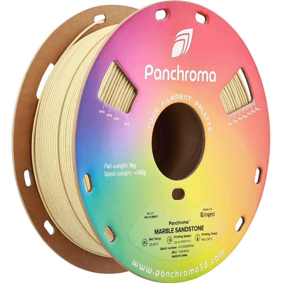 Panchroma PLA Marble Filament Kumtaşı - 1 kg 1.75mm