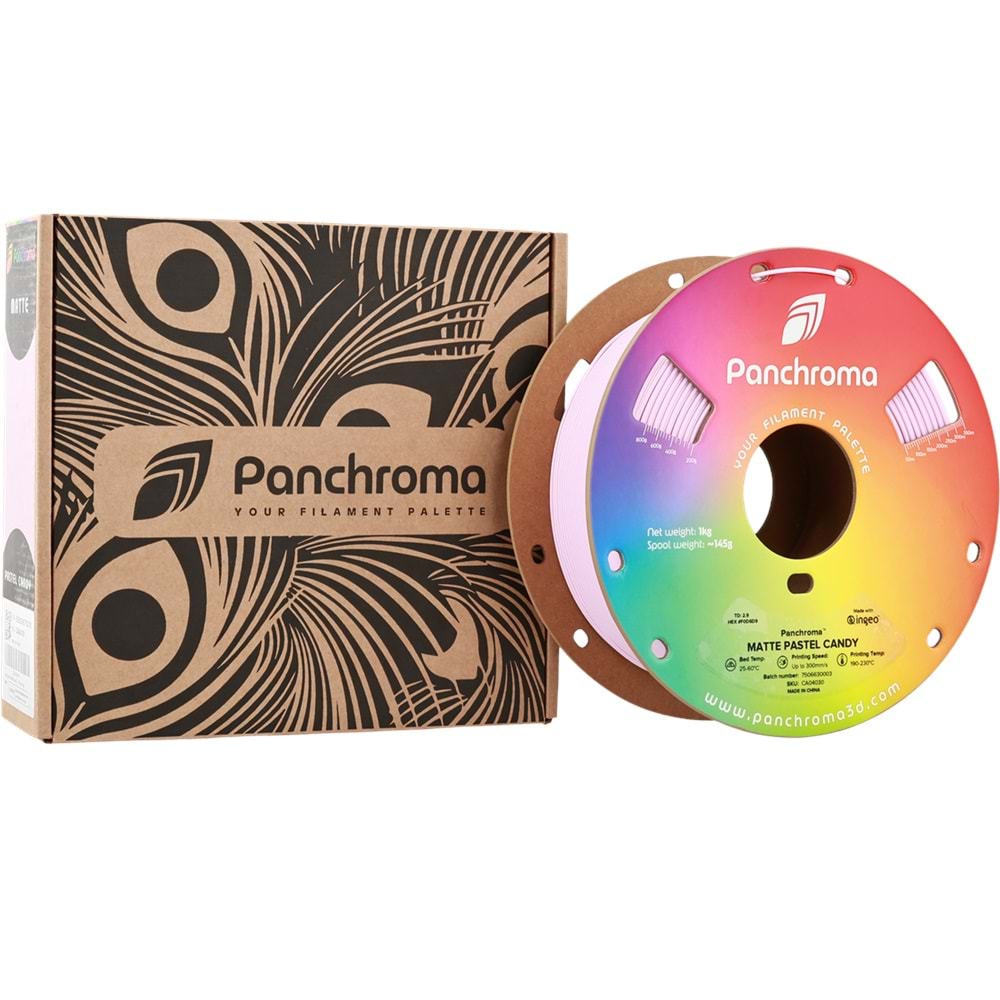 Panchroma PLA Filament Mat Pastel Şeker – 1 kg 1.75mm