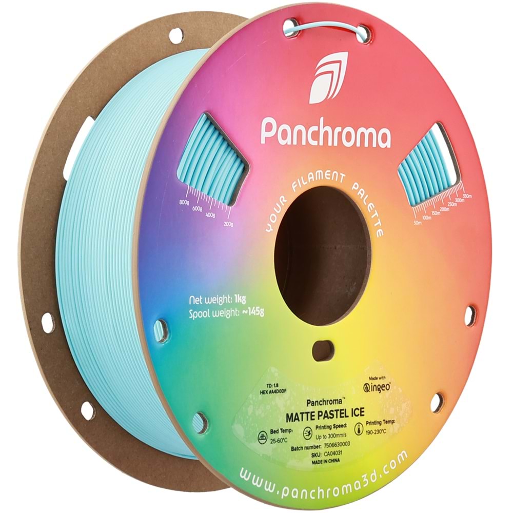 Panchroma PLA Filament Mat Pastel Buz – 1 kg 1.75mm