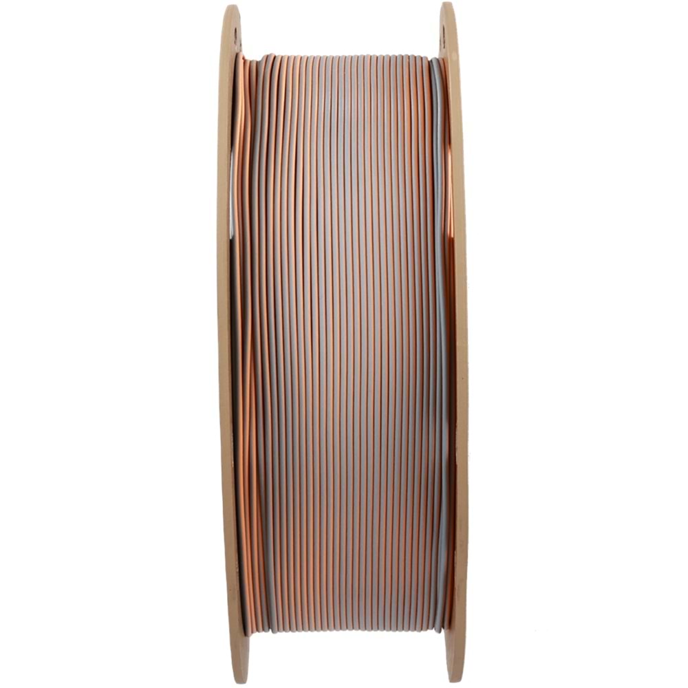 Panchroma PLA Dual Filament Mat Flu Turuncu (Gri - Turuncu) - 1 kg 1.75mm