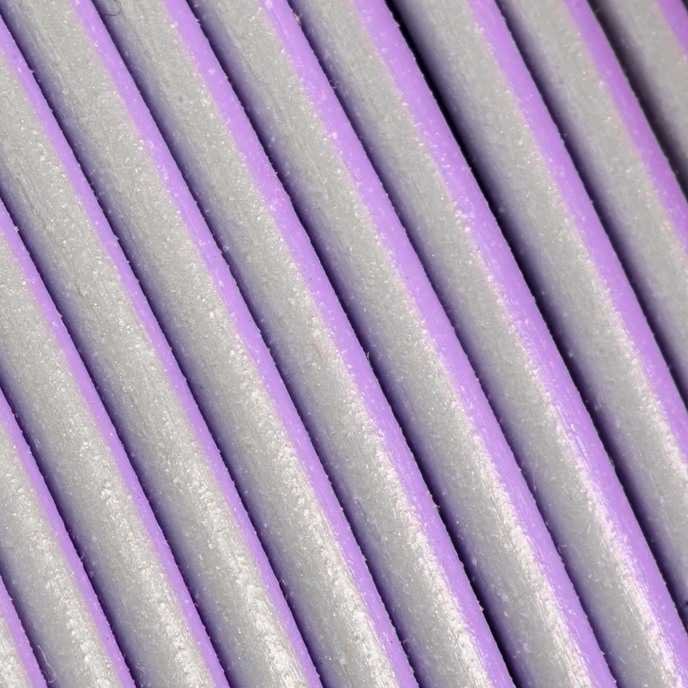 Panchroma PLA Dual Filament Mat Flu Mor (Gri - Mor) - 1 kg 1.75mm
