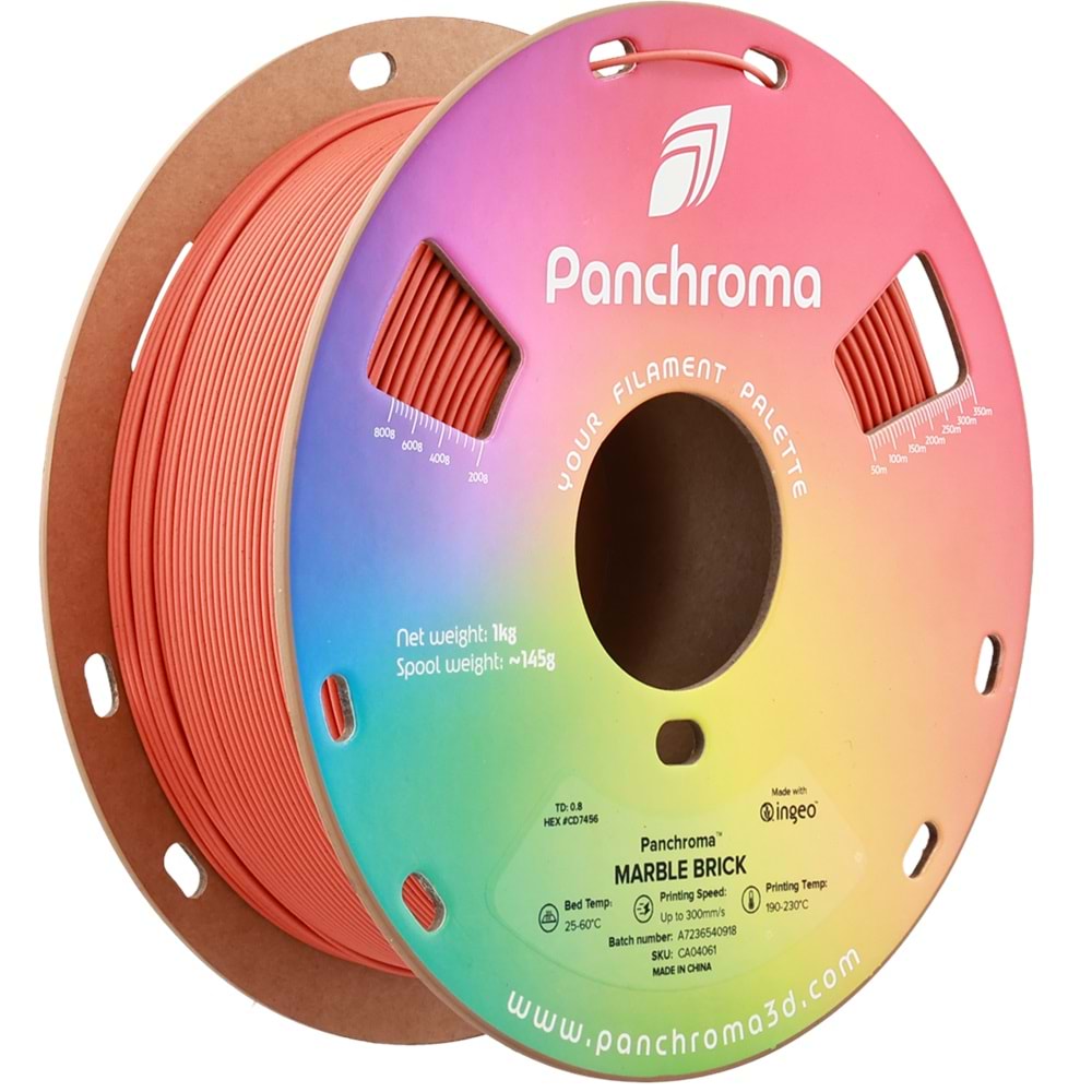 Panchroma PLA Marble Filament Kiremit - 1 kg 1.75mm