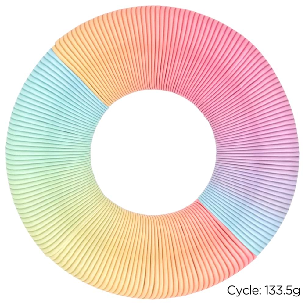 Panchroma PLA Gradient Filament Saten Gökkuşağı - 1 kg 1.75mm