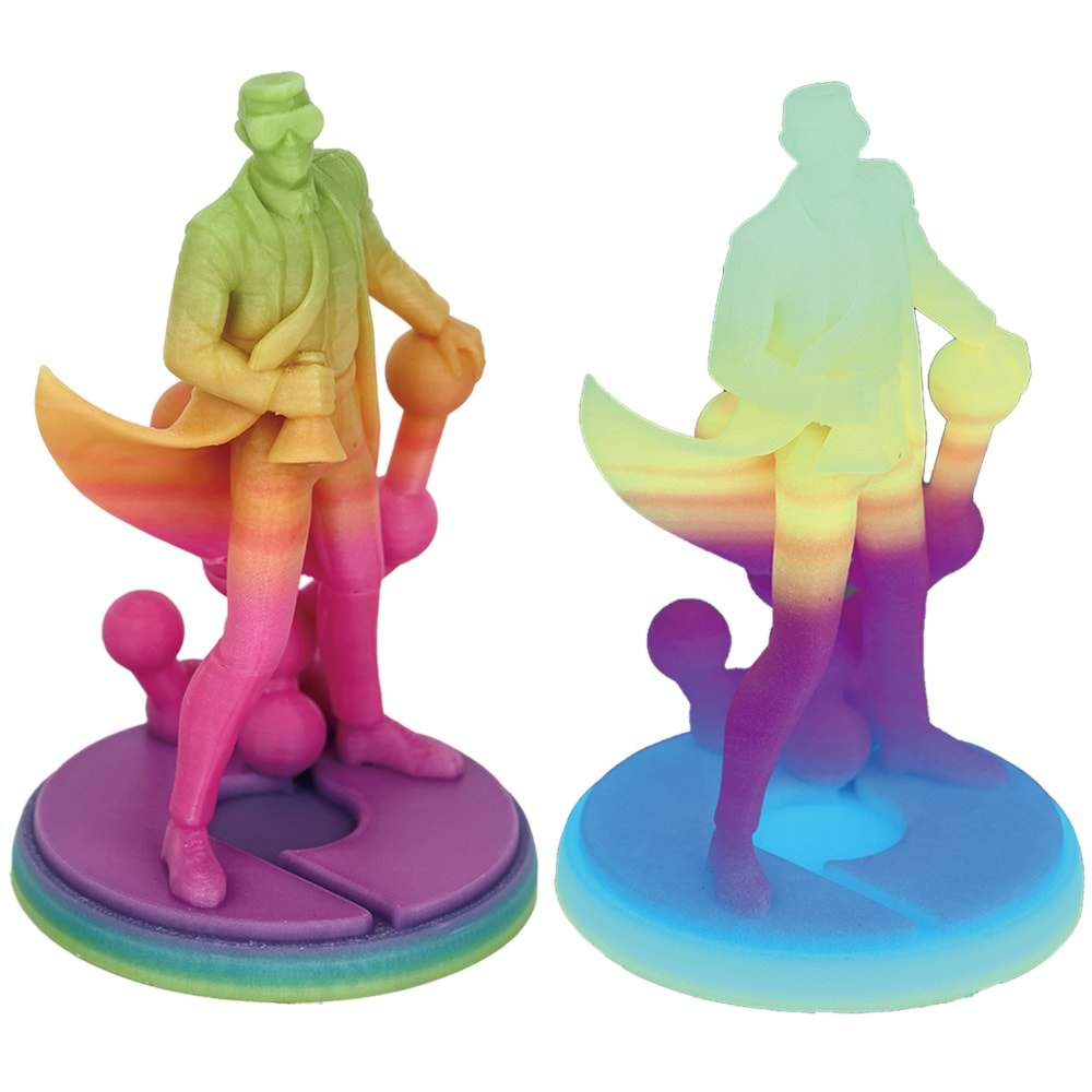 Panchroma PLA Luminous Filament Gökkuşağı - 1 kg 1.75mm