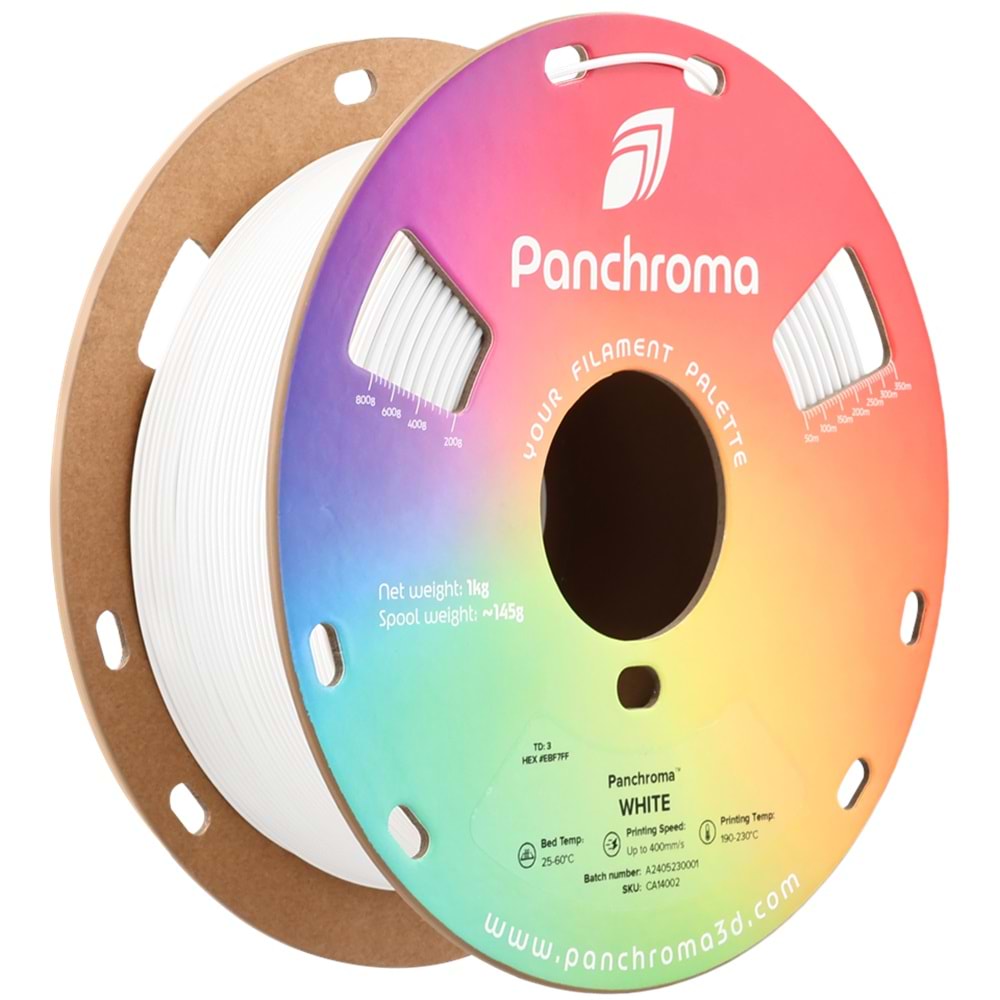 Panchroma CoPE Filament Beyaz – Hızlı 3D Baskı