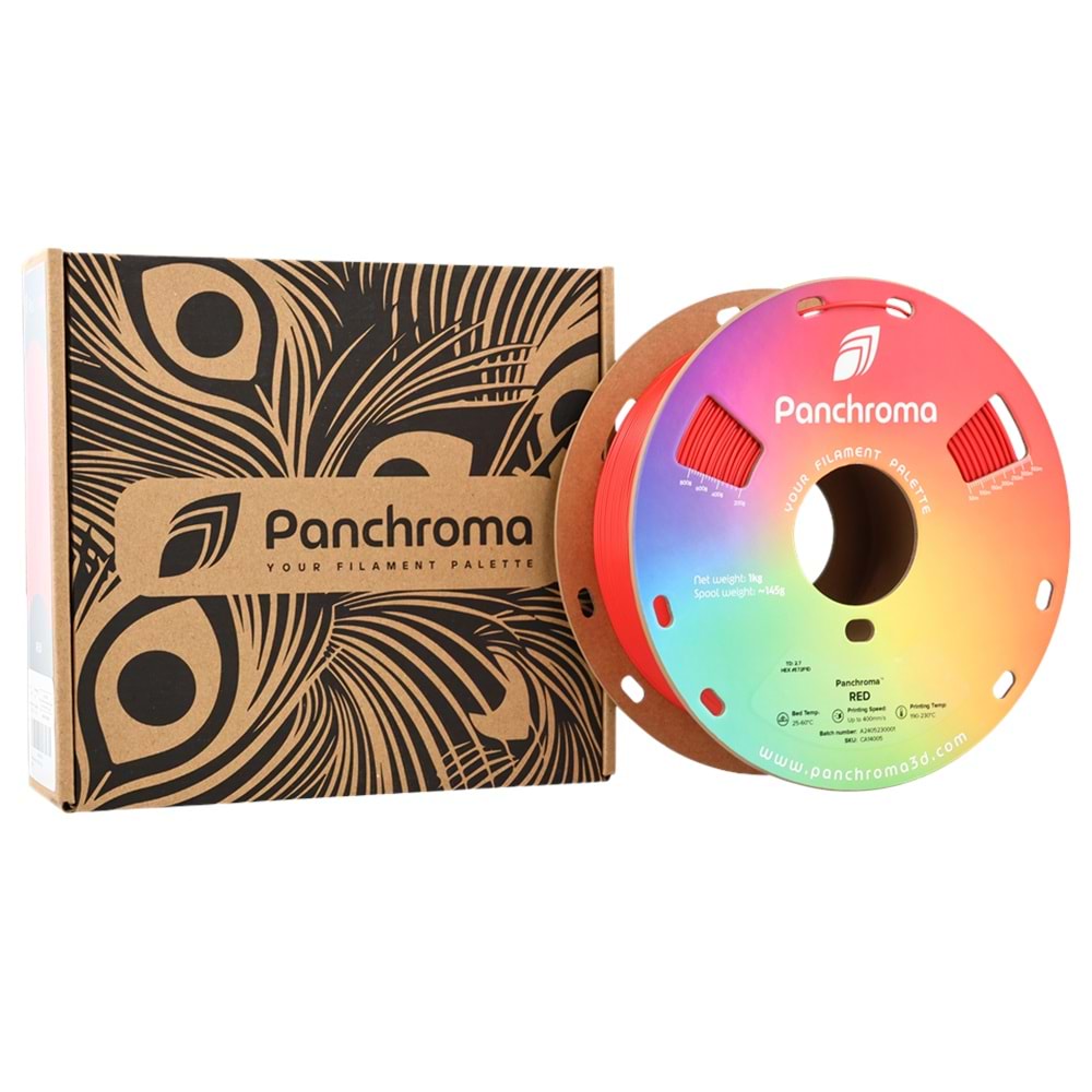 Panchroma CoPE Filament Kırmızı – Hızlı 3D Baskı