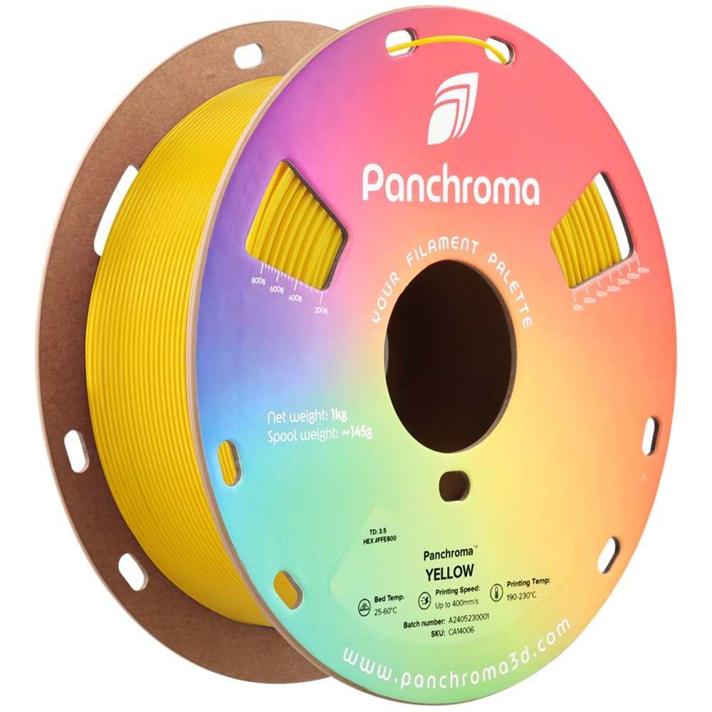 Panchroma CoPE Filament Sarı – Hızlı 3D Baskı