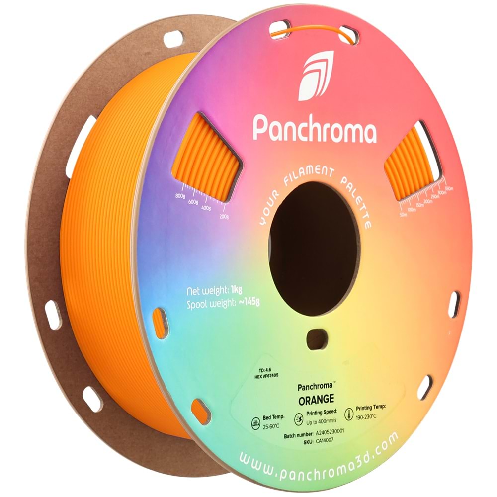 Panchroma CoPE Filament Turuncu – Hızlı 3D Baskı
