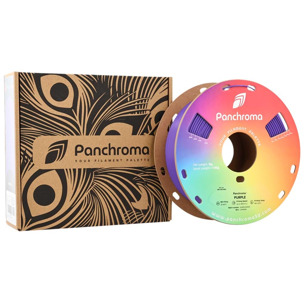 Panchroma CoPE Filament Mor – Hızlı 3D Baskı