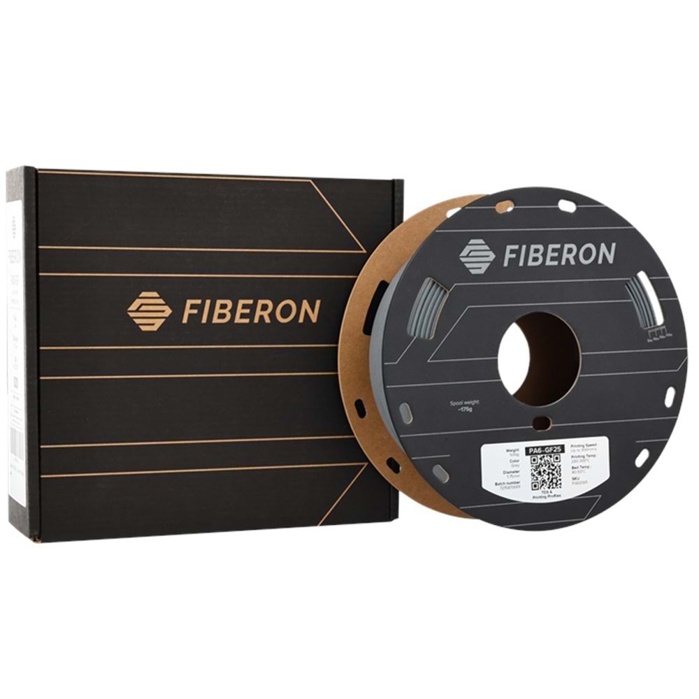 Fiberon PA6-GF25 Gri Filament