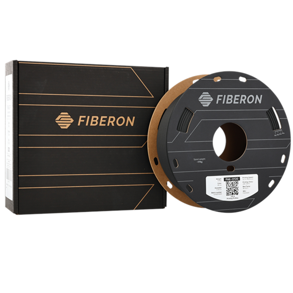 Fiberon PA6-CF20 Siyah Filament