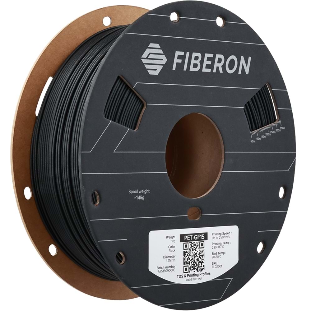 Fiberon PET-GF15 Siyah