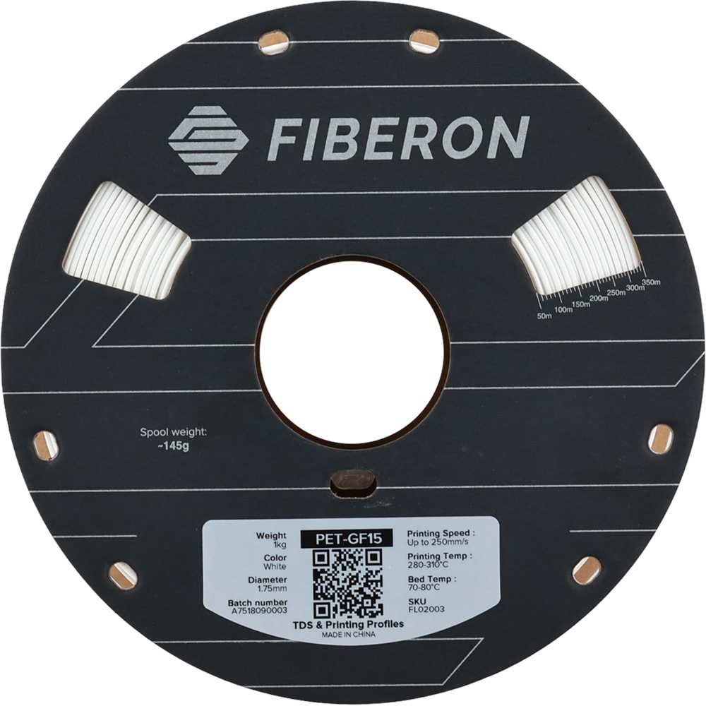 Fiberon PET-GF15 Beyaz