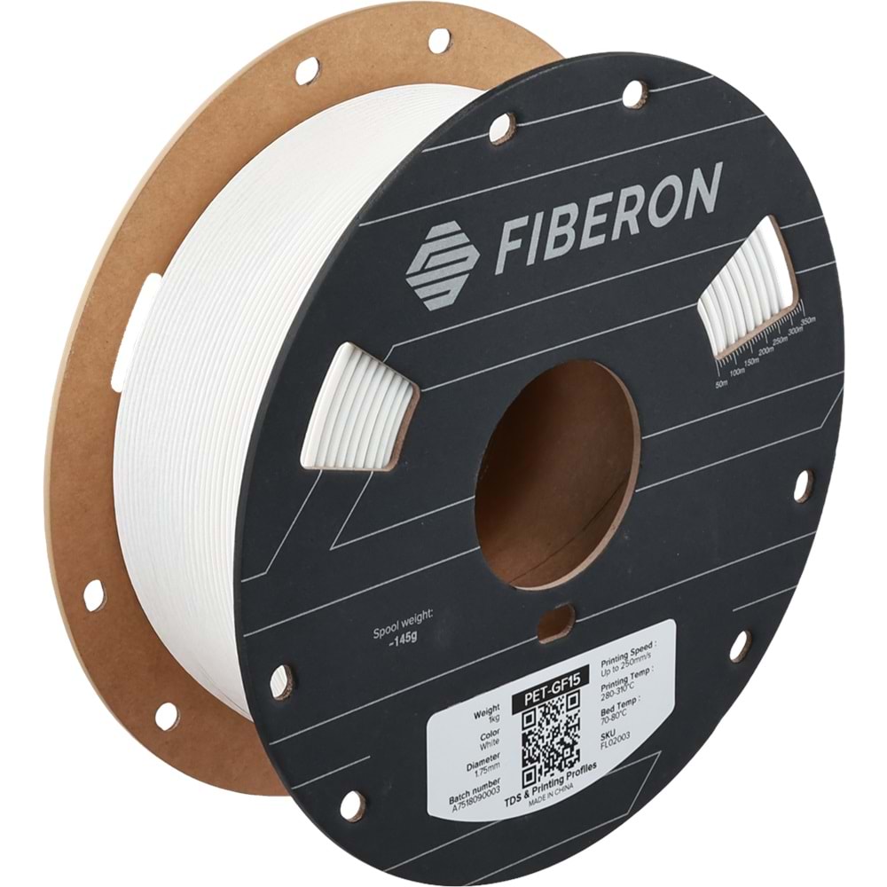 Fiberon PET-GF15 Beyaz