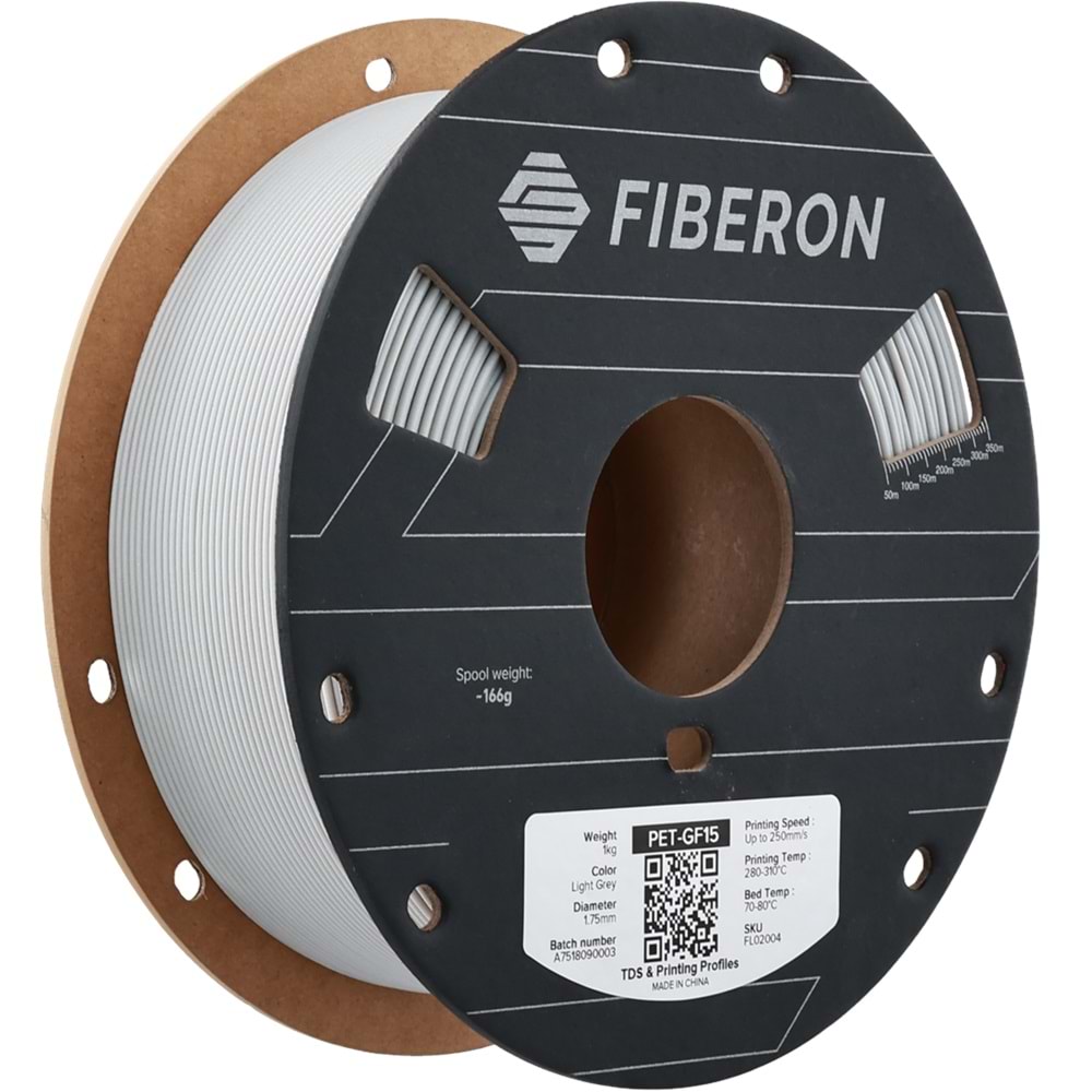 Fiberon PET-GF15 Açık Gri