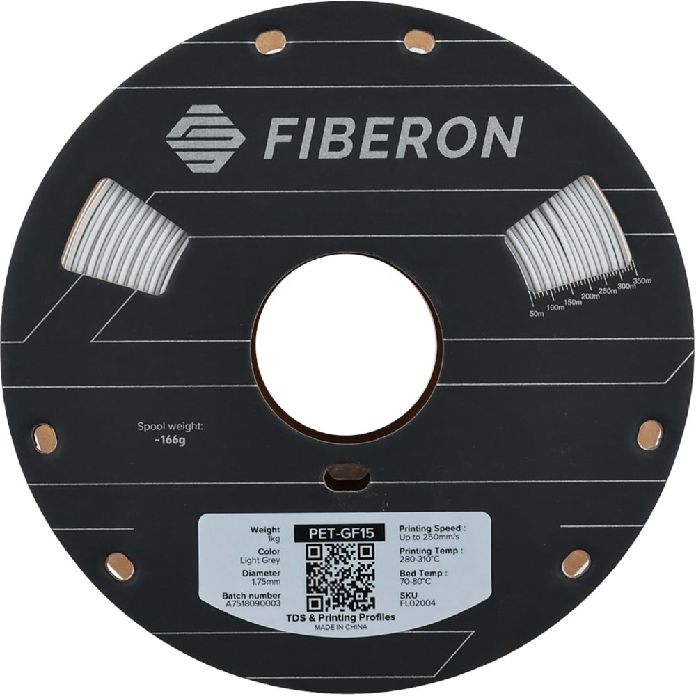 Fiberon PET-GF15 Açık Gri