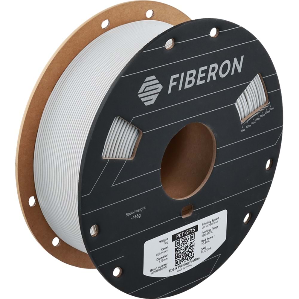 Fiberon PET-GF15 Açık Gri