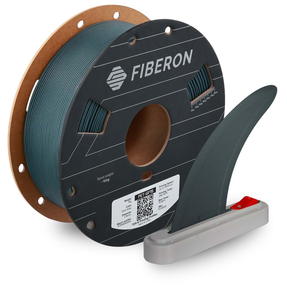 Fiberon PET-GF15 Koyu Gri