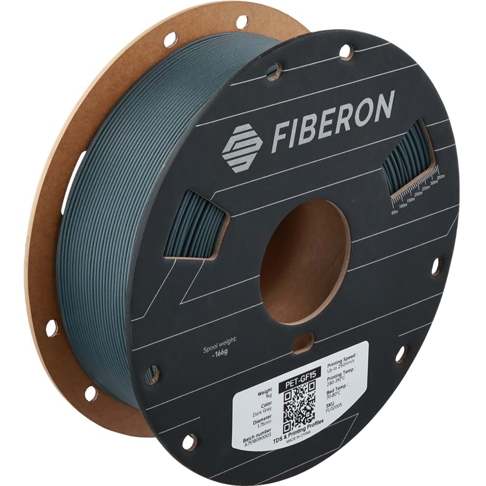 Fiberon PET-GF15 Koyu Gri