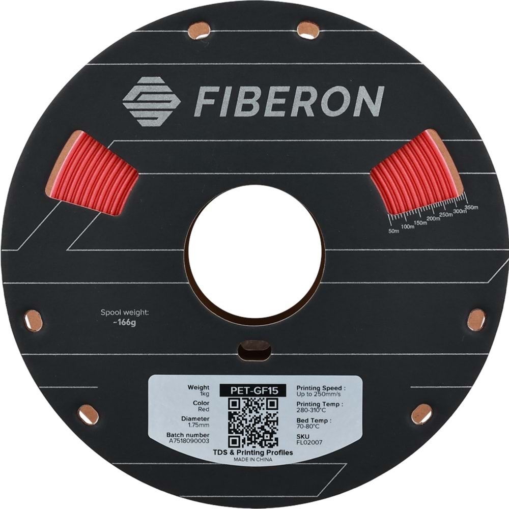 Fiberon PET-GF15 Kırmızı