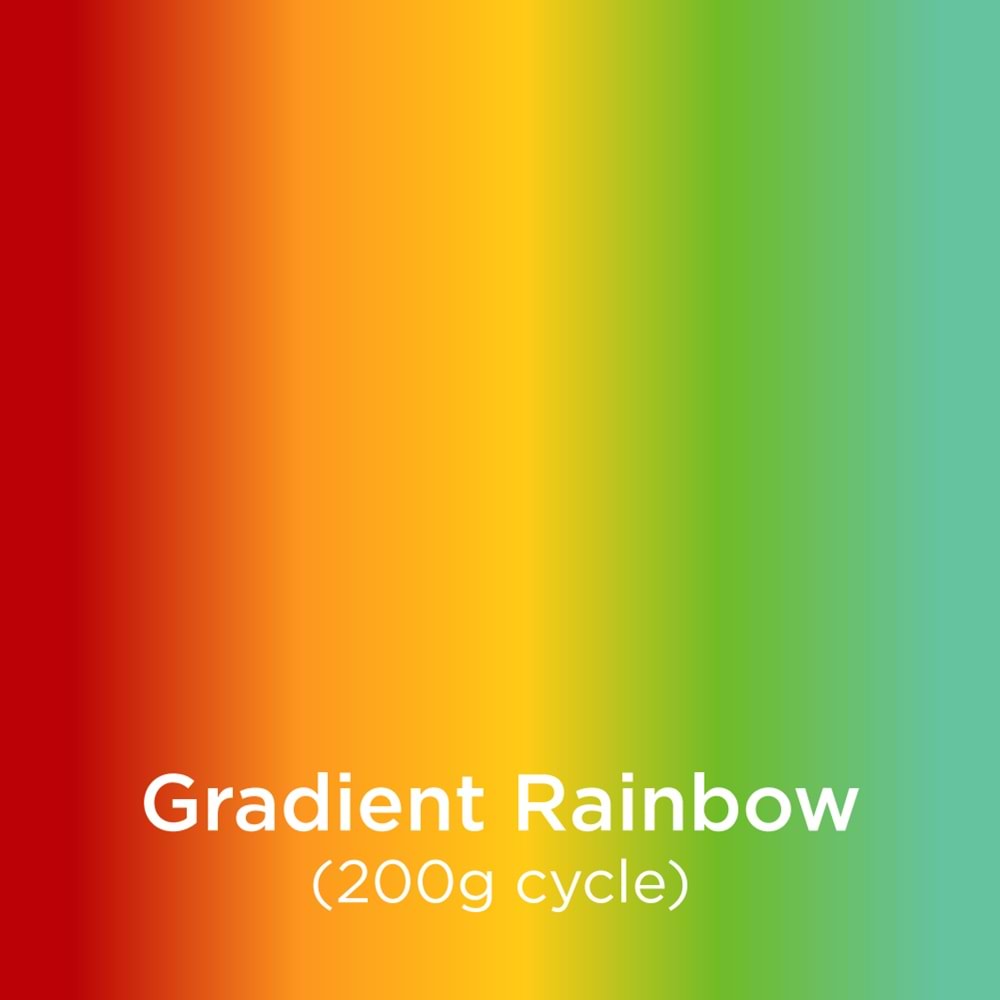 Polymaker HT-PLA Filament Gradient Gökkuşağı