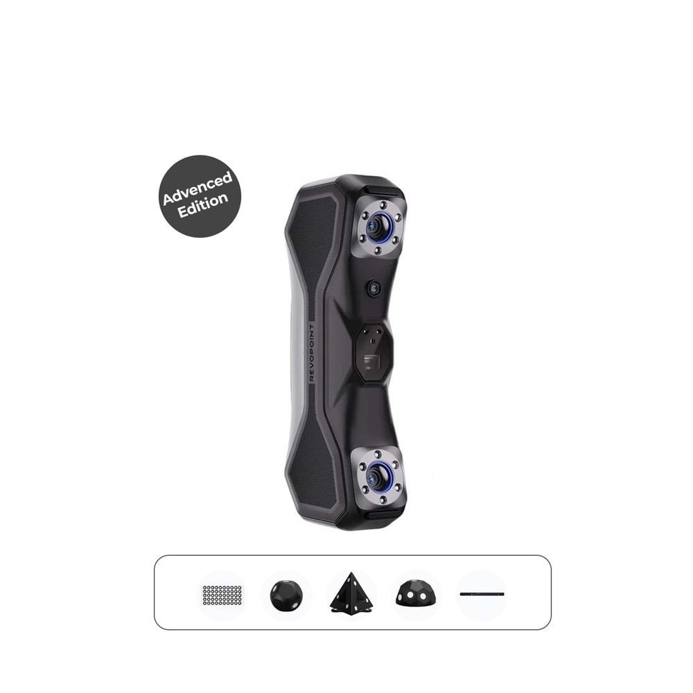 Revopoint MetroX Advanced Edition (Stoktan Teslim) – Profesyonel 3D Lazer Tarayıcı 