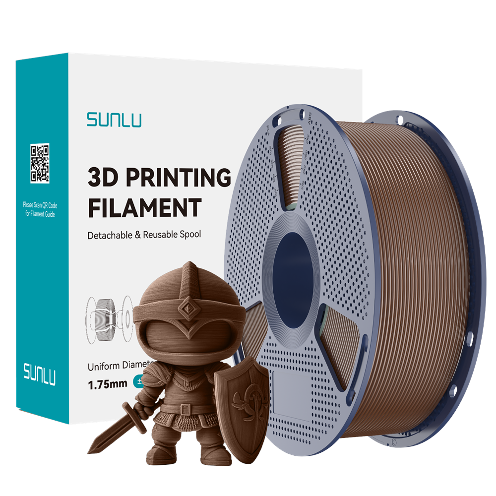 Sunlu PLA+ 2.0 Filament Kahverengi - 1kg 1.75mm