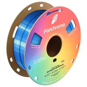 Panchroma Dual Silk Beluga PLA Filament | Gümüş – Mavi