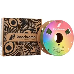 Panchroma PLA Filament Mat Askeri Koyu Yeşil – 1 kg 1.75mm
