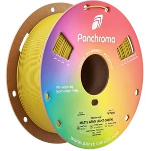 Panchroma PLA Filament Mat Askeri Açık Yeşil – 1 kg 1.75mm