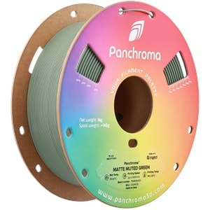 Panchroma PLA Filament Mat Yumuşak Yeşil – 1 kg 1.75mm