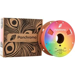 Panchroma PLA Filament Mat Yumuşak Kırmızı – 1 kg 1.75mm