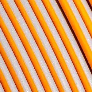 Panchroma PLA Dual Filament Mat Flu Turuncu (Gri - Turuncu) - 1 kg 1.75mm