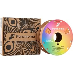 Panchroma PLA Dual Filament Mat Flu Turuncu (Gri - Turuncu) - 1 kg 1.75mm
