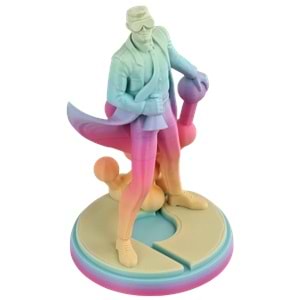 Panchroma PLA Gradient Filament Saten Gökkuşağı - 1 kg 1.75mm