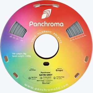 Panchroma PLA Filament Saten Gri – 1 kg 1.75mm