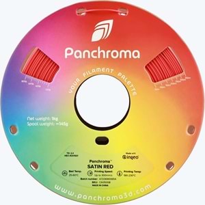 Panchroma PLA Filament Saten Kırmızı – 1 kg 1.75mm