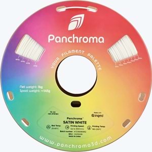 Panchroma PLA Filament Saten Beyaz – 1 kg 1.75mm