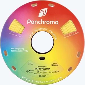Panchroma PLA Filament Saten Sarı – 1 kg 1.75mm