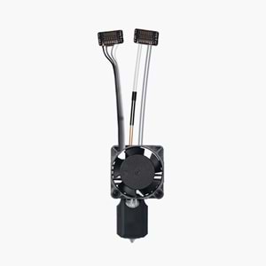 Bambu Lab P1 Serisi 0.2mm Paslanmaz Çelik Nozzle Hotend Seti