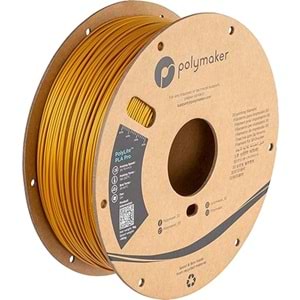PolyLite PLA Pro Filament Altın - Dayanıklı ve Kolay Baskı